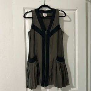 Parker Zip Front Silk Dress or Tunic